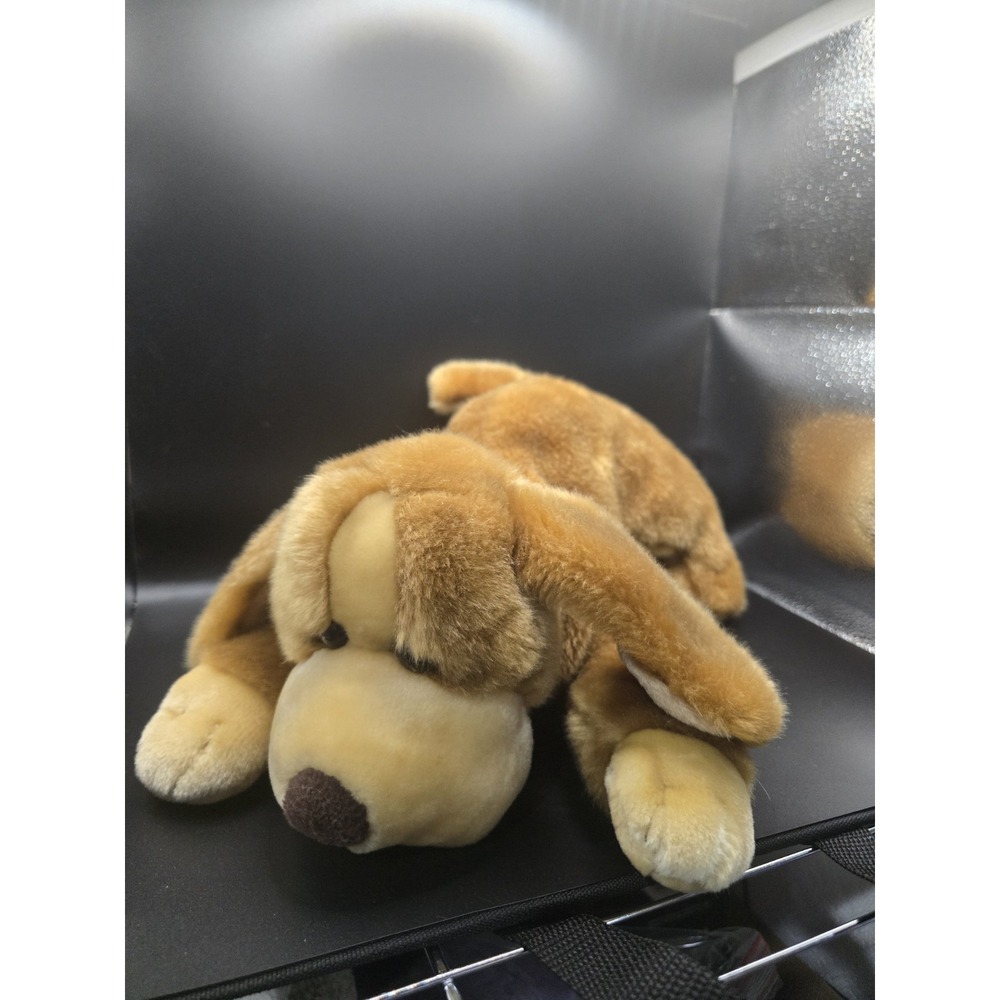 Vintage Animal Alley Darby Puppy Dog Brown Tan Floppy Plush Toys R Us